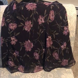 Floral skirt